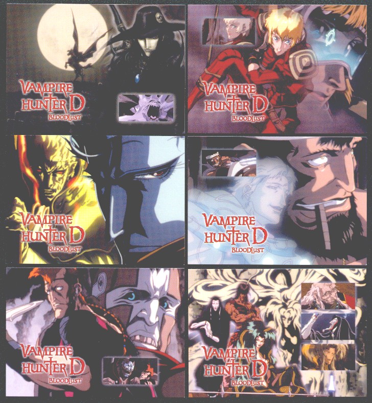 Vampire Hunter D Bloodlust Manga Anime Very Rare Promo Poster 56x40cm.